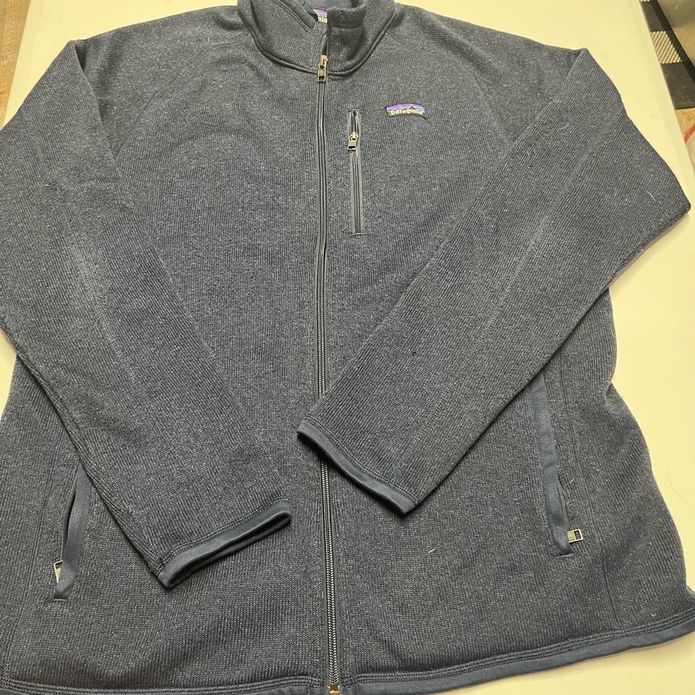 Patagonia Blue Full-Zip Jacket Large